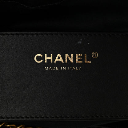 Caviar Quilted Small Chanel 25 Handbag Black