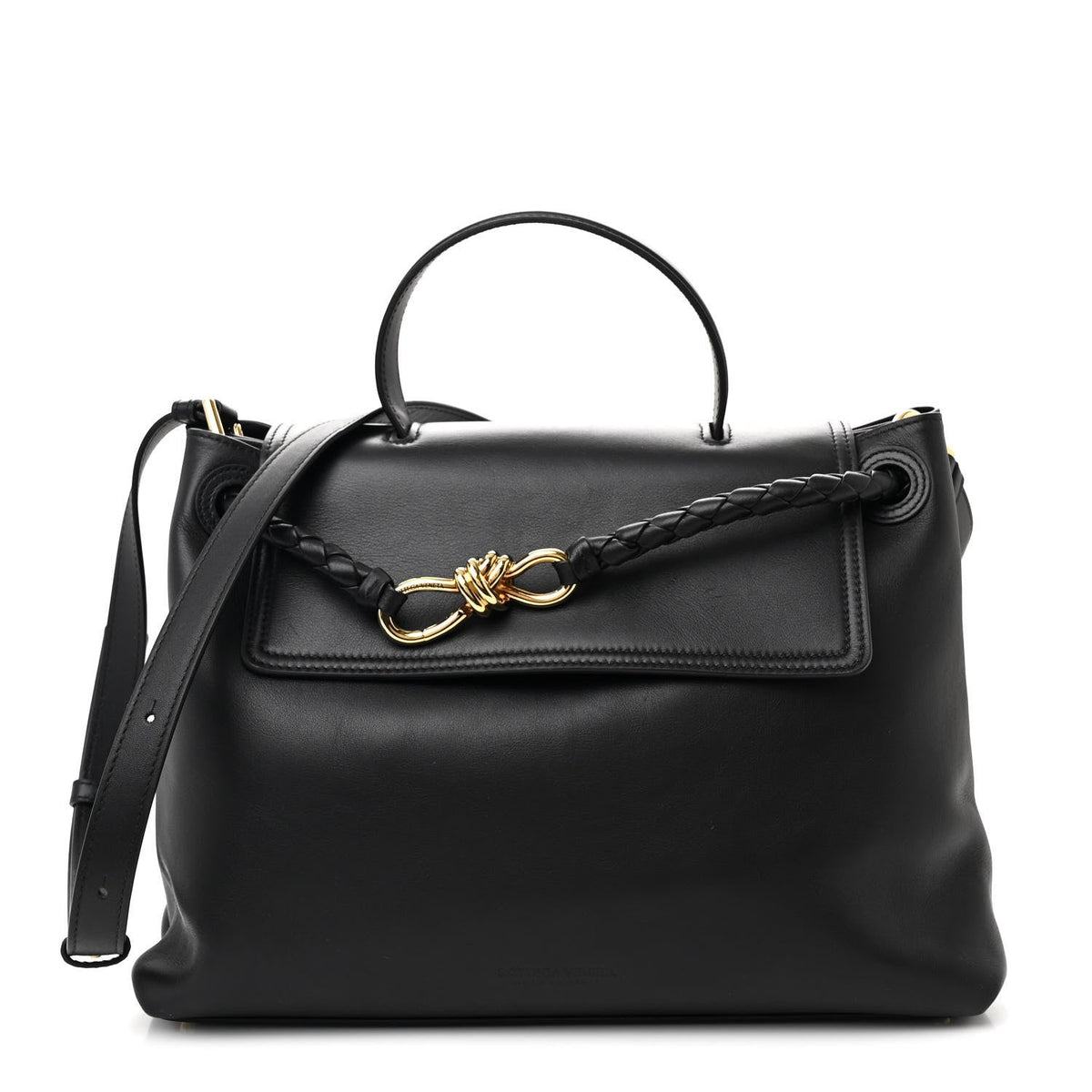 Silky Calfskin Medium Ciao Ciao Black