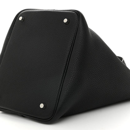 Taurillon Clemence Picotin Lock 22 MM Black