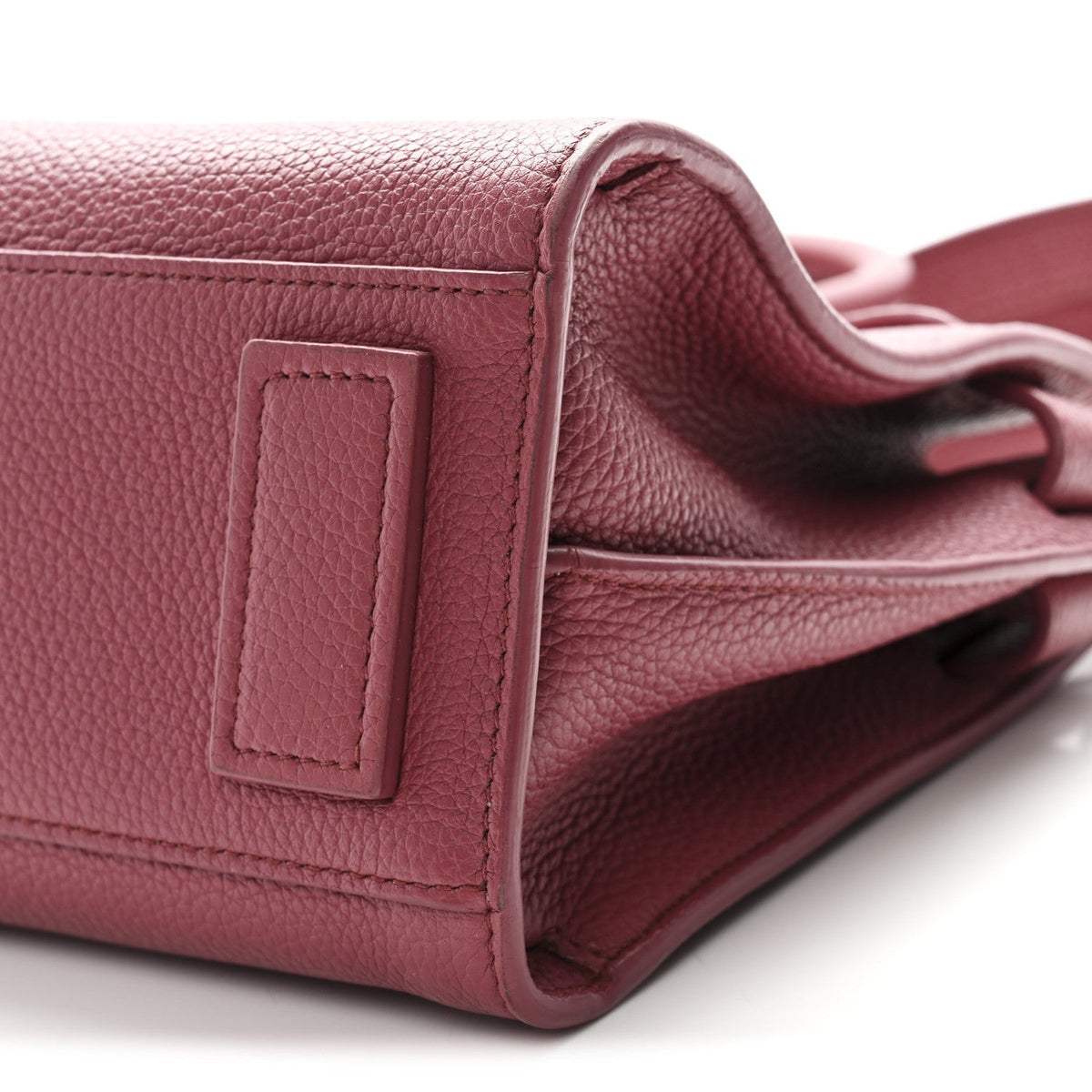 Grained Calfskin Nano Sac De Jour Souple Mystic Rose