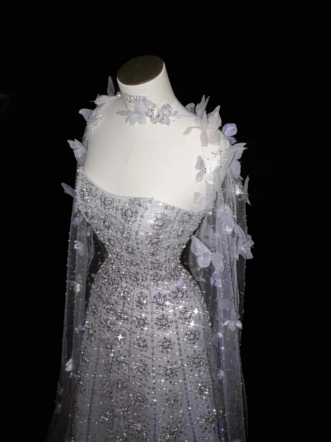 Gorgeous Lilac Strapless A-Line Beading Long Evening Dress Birthday Outfits, D801