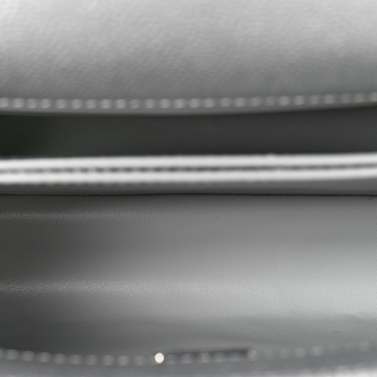 Metallic Caviar Quilted Mini Coco Handle Flap Silvery