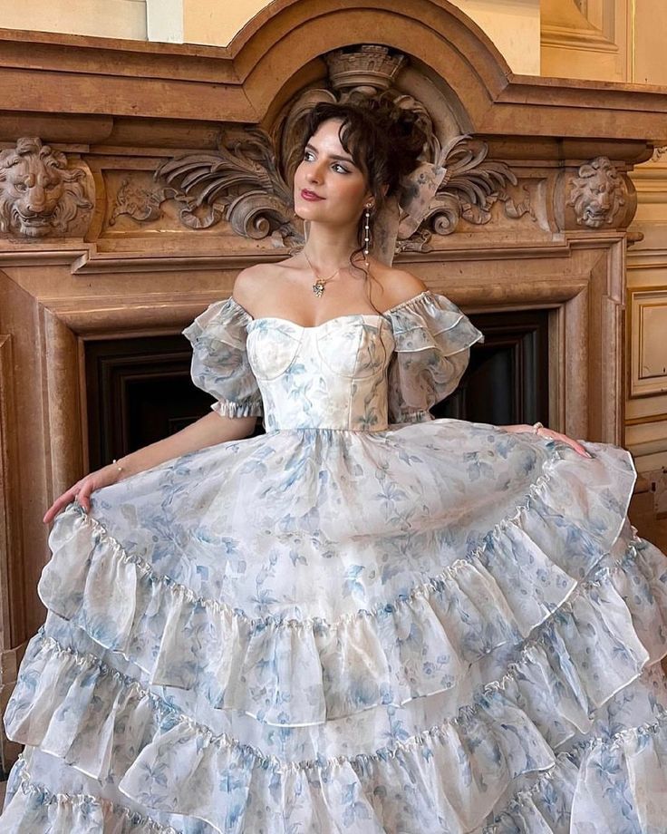 Fairy A-Line Chiffon Layers Princess Dress Lovely Birthday Dress, D660