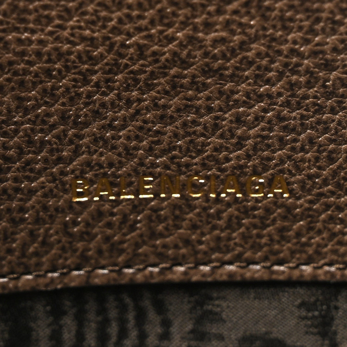 X BALENCIAGA BB Supreme Monogram Calfskin Web Mini Jackie 1961 Hobo Beige Ebony