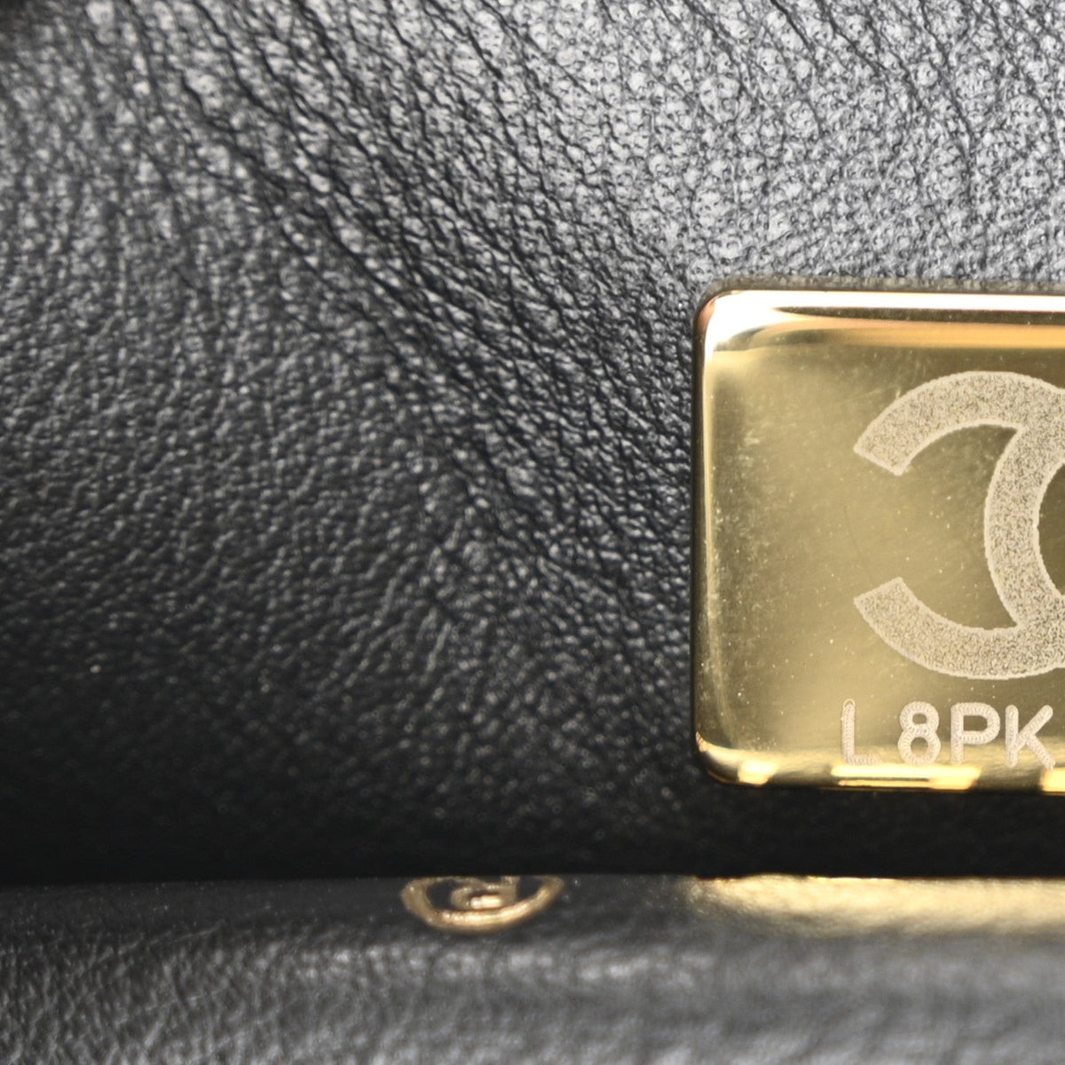 Shiny Caviar Pick Me Up Flap Belt Bag Black