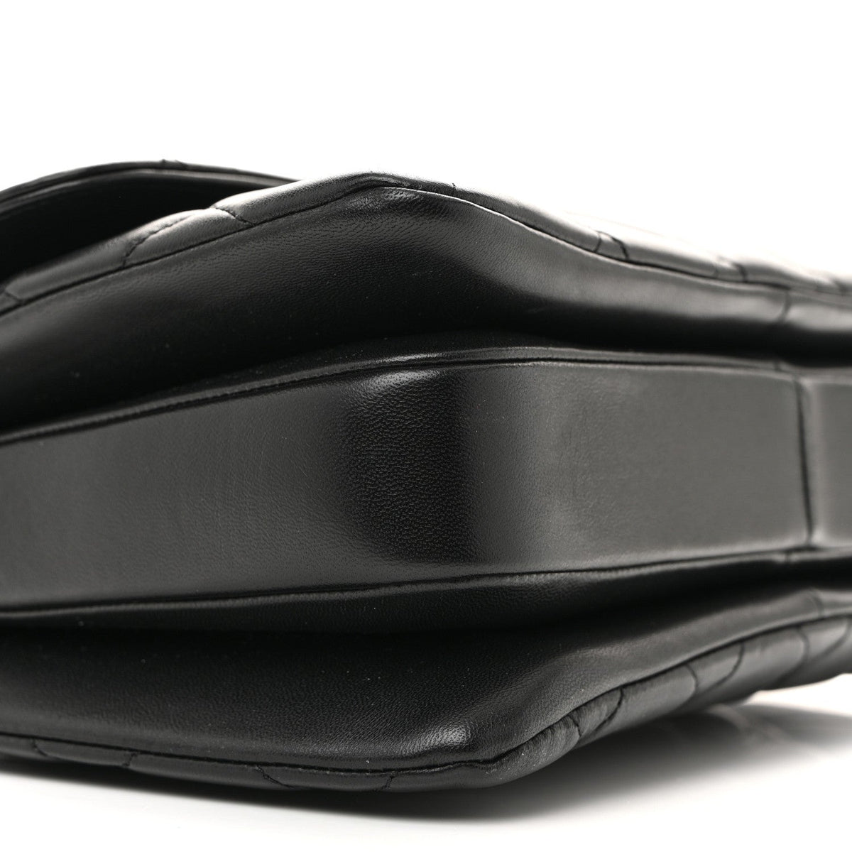 Lambskin Quilted Small Trendy CC Dual Handle Flap Bag Black