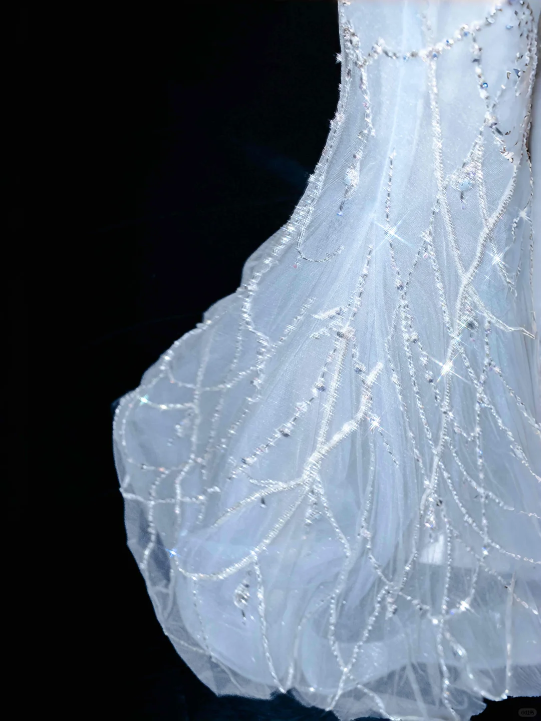 Light Blue Sleeveless Mermaid Beading Long Evening Dress Birthday Outfits, D805