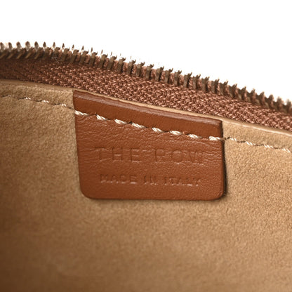 Smooth Calfskin Half Moon Shoulder Bag Chestnut