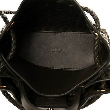 Nappa Intrecciato Small Andiamo Shoulder Bag Cypress