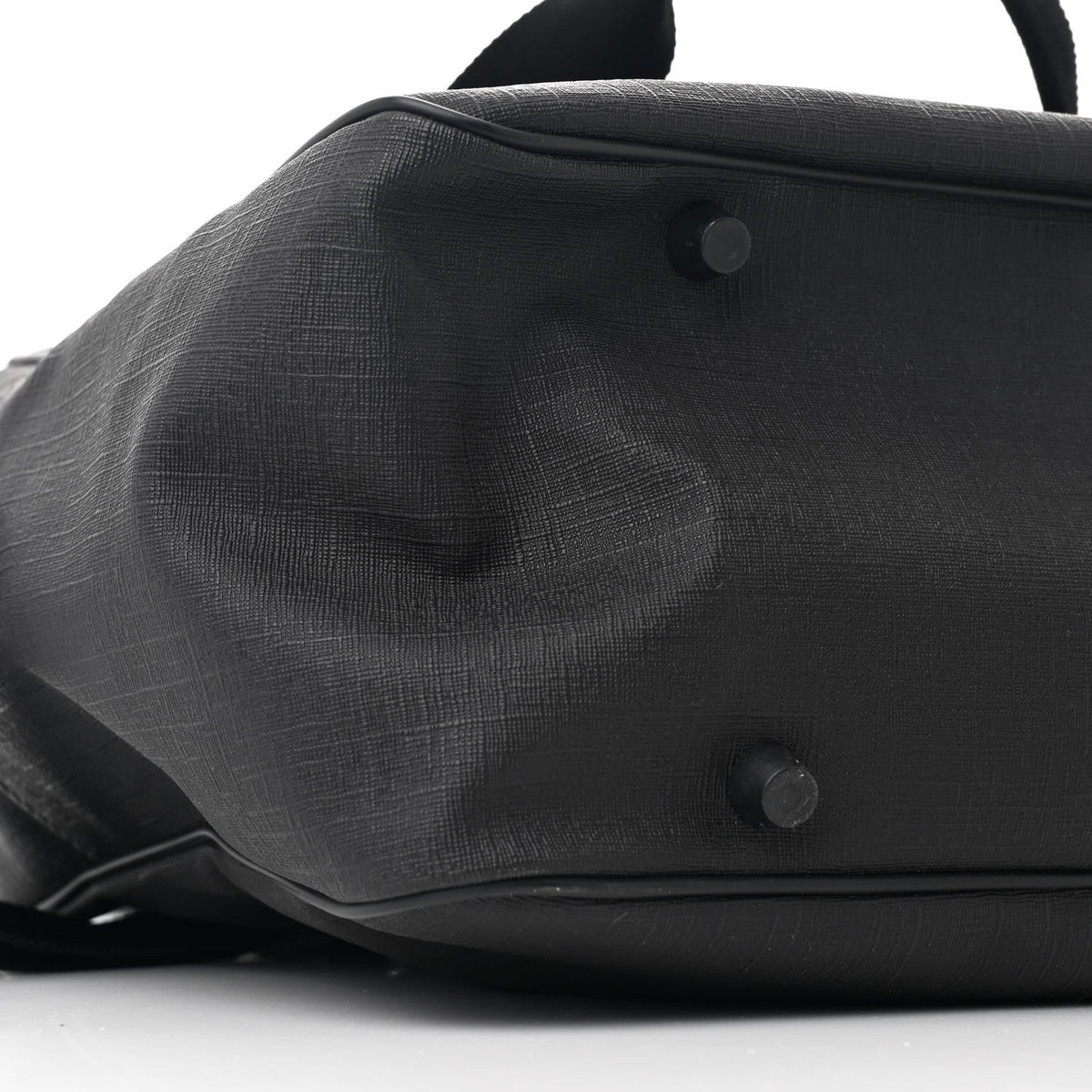 Coated Canvas Interlocking G Briefcase Black