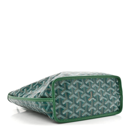 Goyardine Reversible Mini Anjou Green