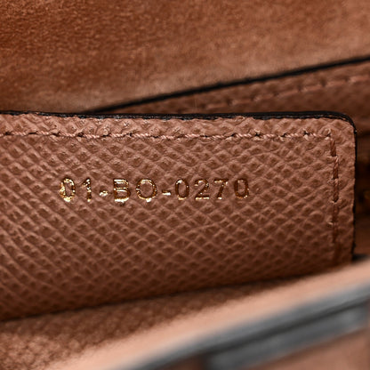 Grained Calfskin Saddle Bag Blush