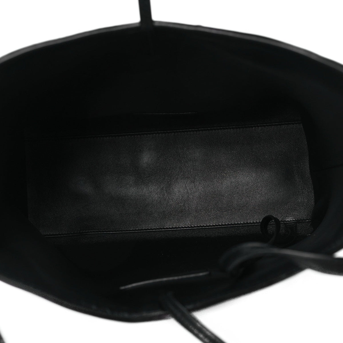 Patent Calfskin Rendez-Vous Hobo Black
