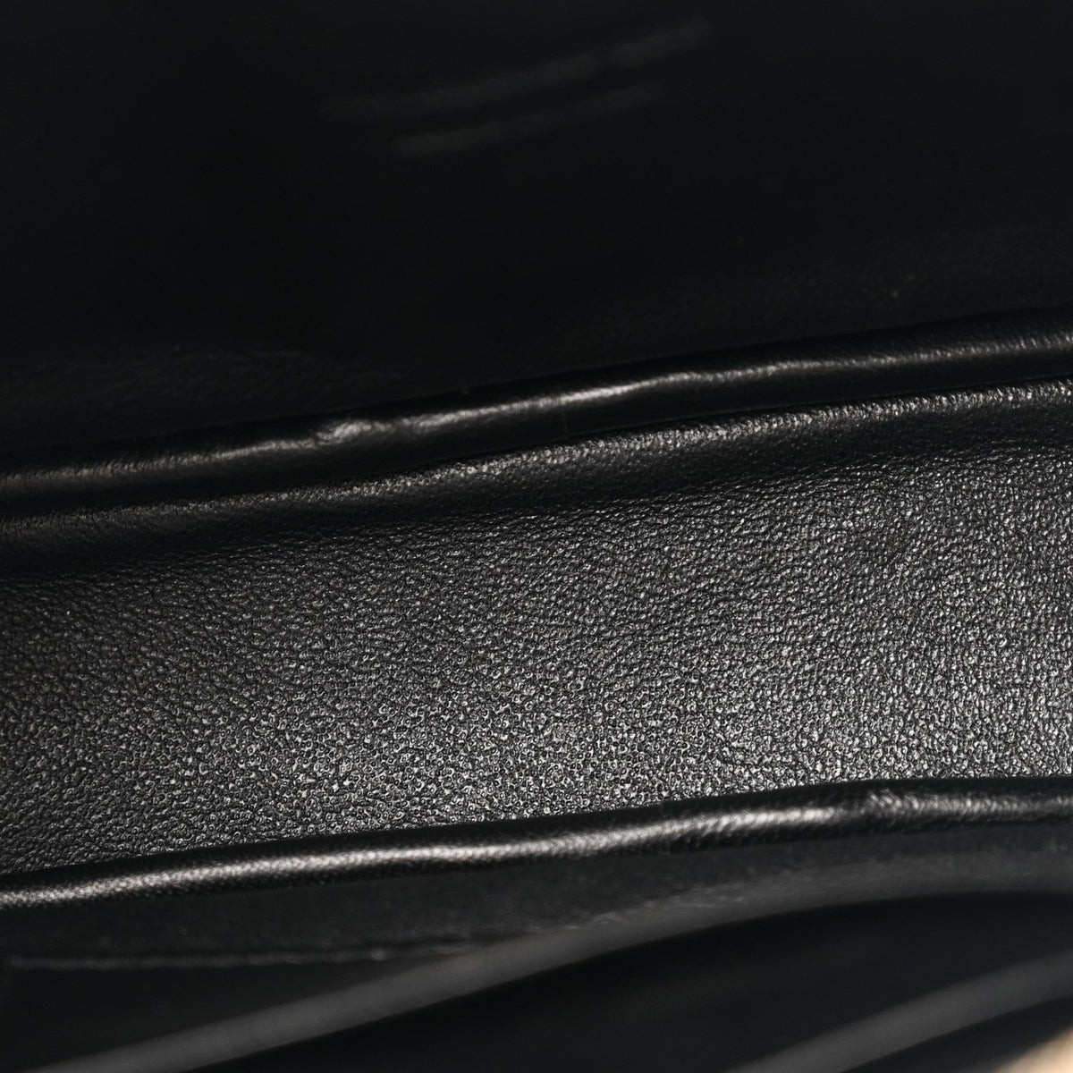 Grain De Poudre Matelasse Monogram Mini Lou Camera Bag Black