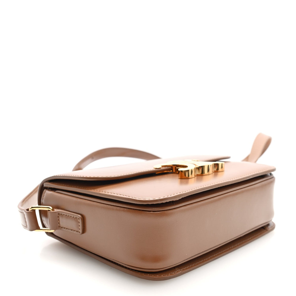 Shiny Calfskin Teen Triomphe Bronze