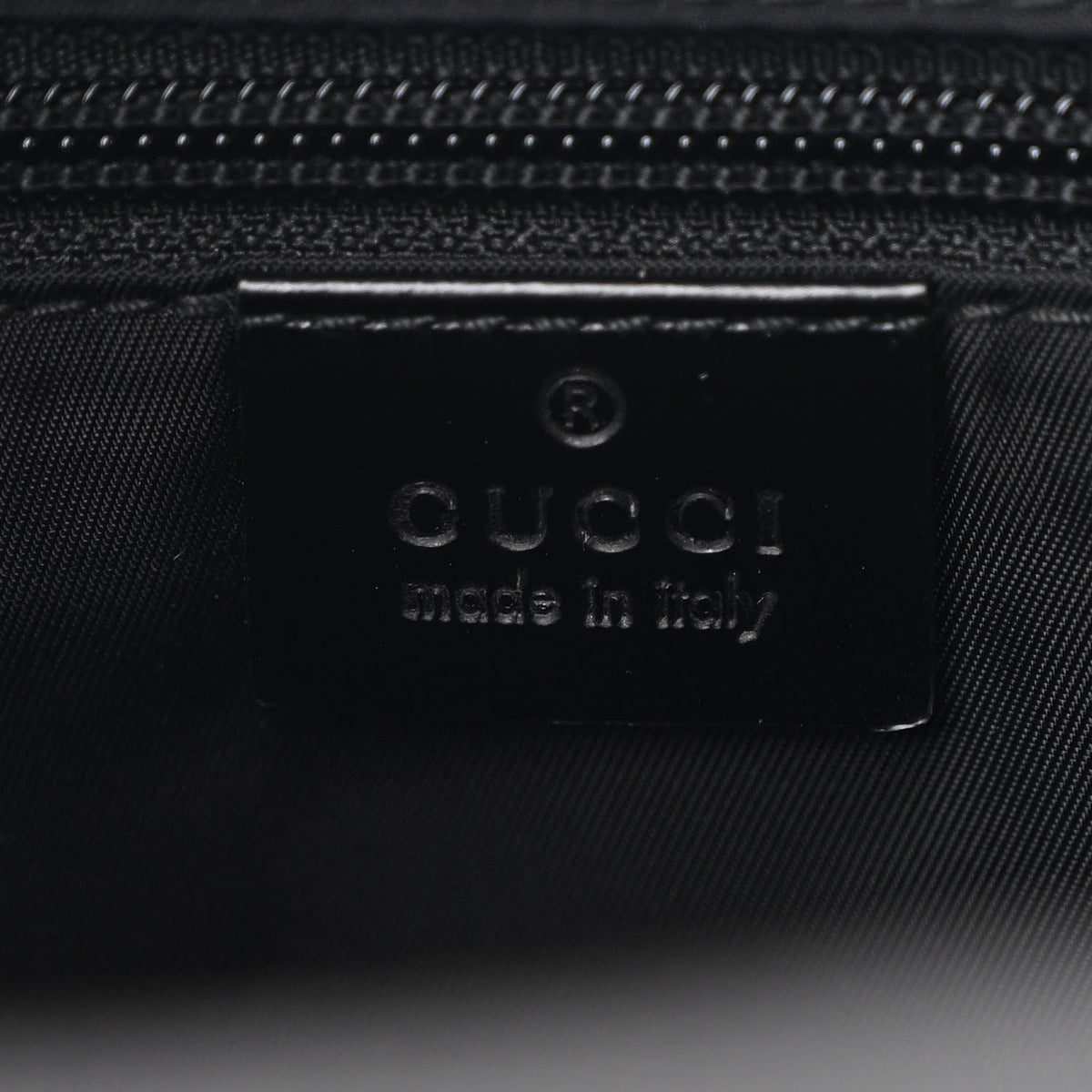 Coated Canvas Interlocking G Briefcase Black