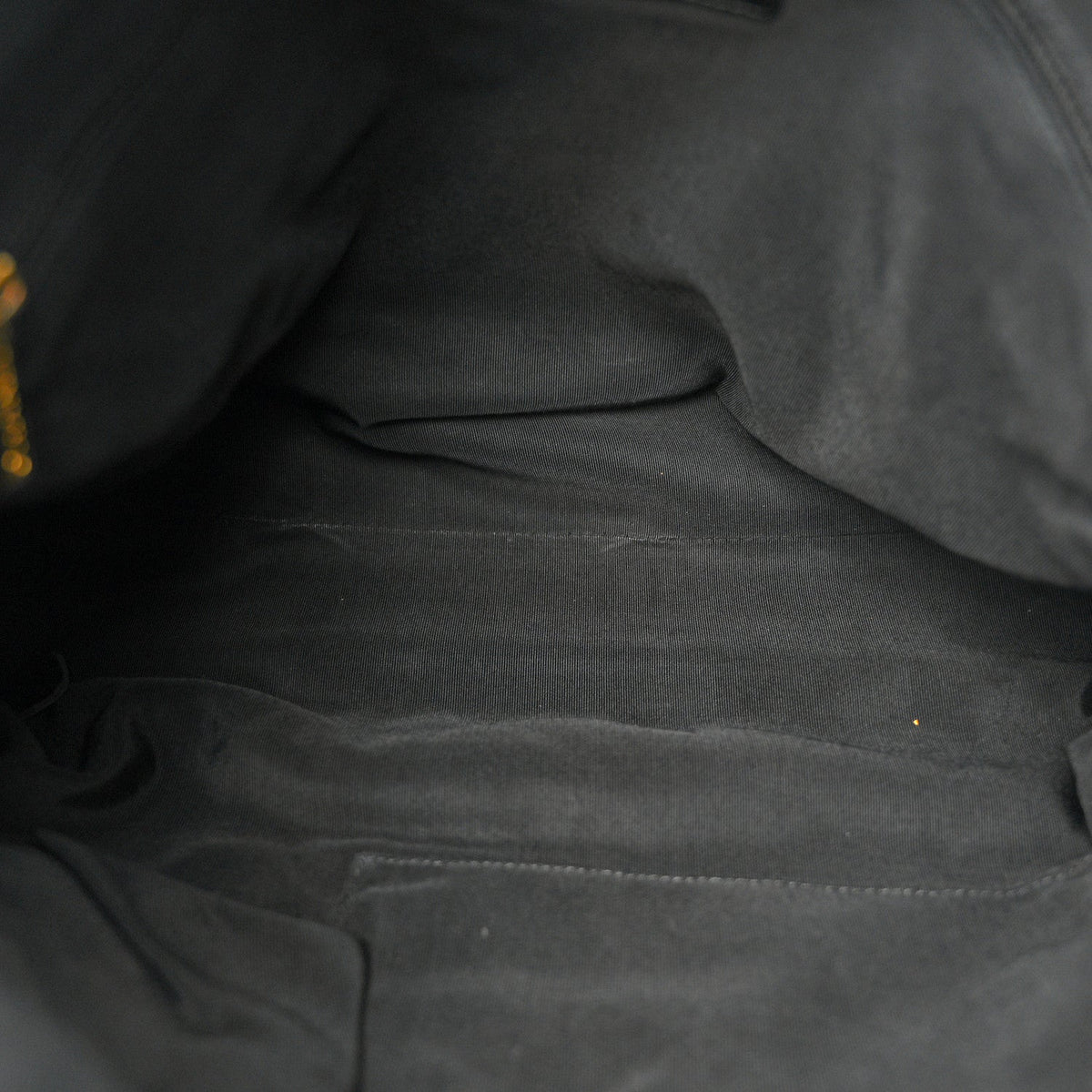Calfskin Quilted Large Chain Me Hobo Black