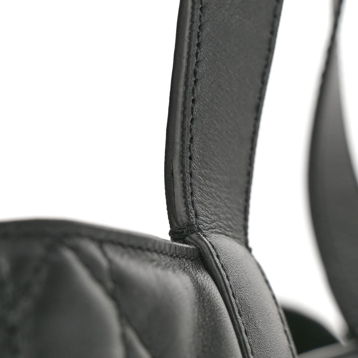 Calfskin Macrocannage Large Toujours Black