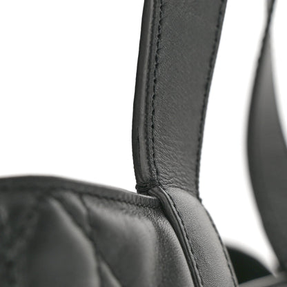 Calfskin Macrocannage Large Toujours Black