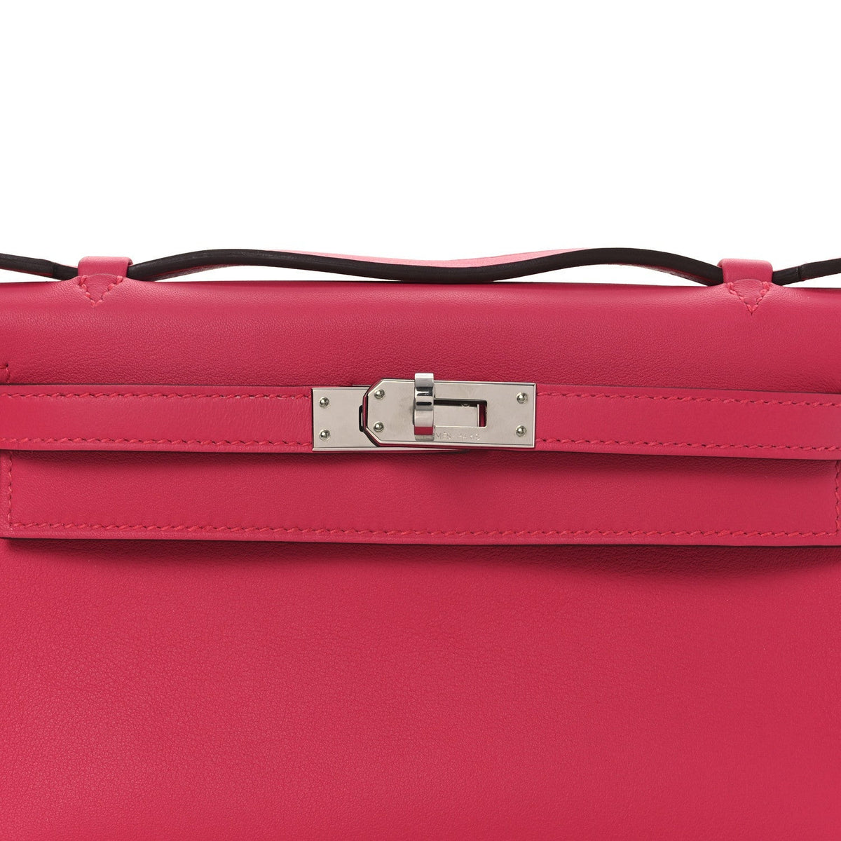 Swift Kelly Pochette Clutch Rose Extreme