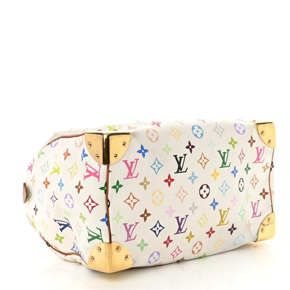 Monogram Multicolor Speedy 30 White