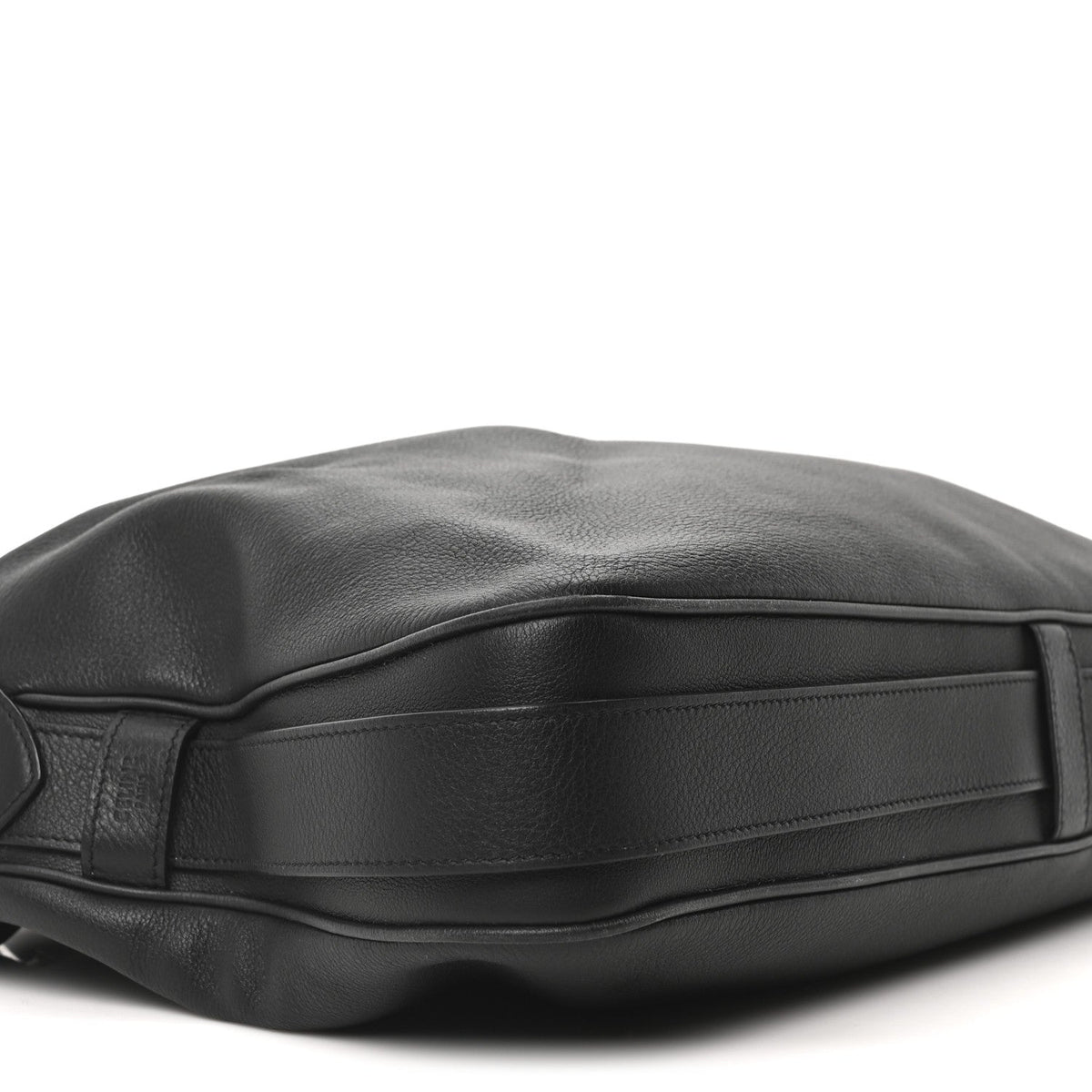 Supple Calfskin Weekend Romy Shoulder Bag Black