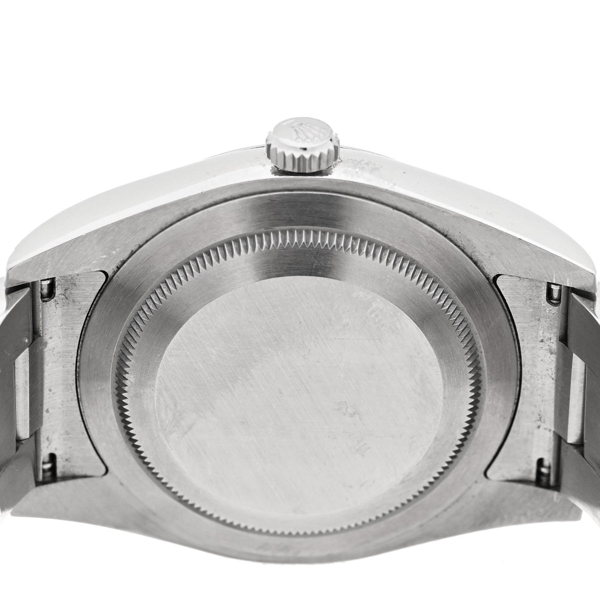 Stainless Steel 39mm Oyster Perpetual Watch Black 114300