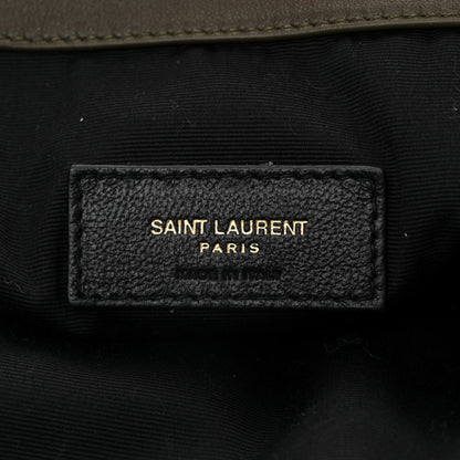 Lambskin Jamie Shopping Tote Light Musk