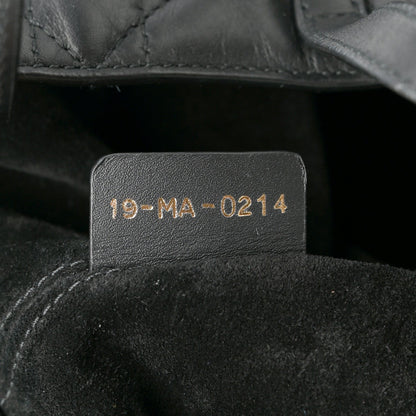 Calfskin Macrocannage Large Toujours Black