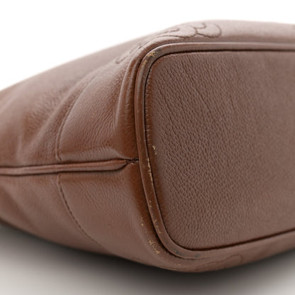 Caviar CC Shoulder Bag Brown