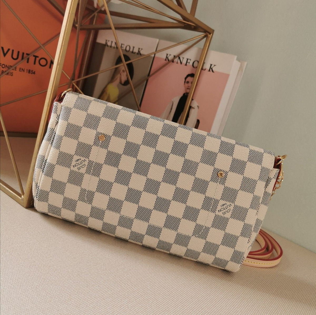 Louis Vuitton Favorite mm Damier Azur