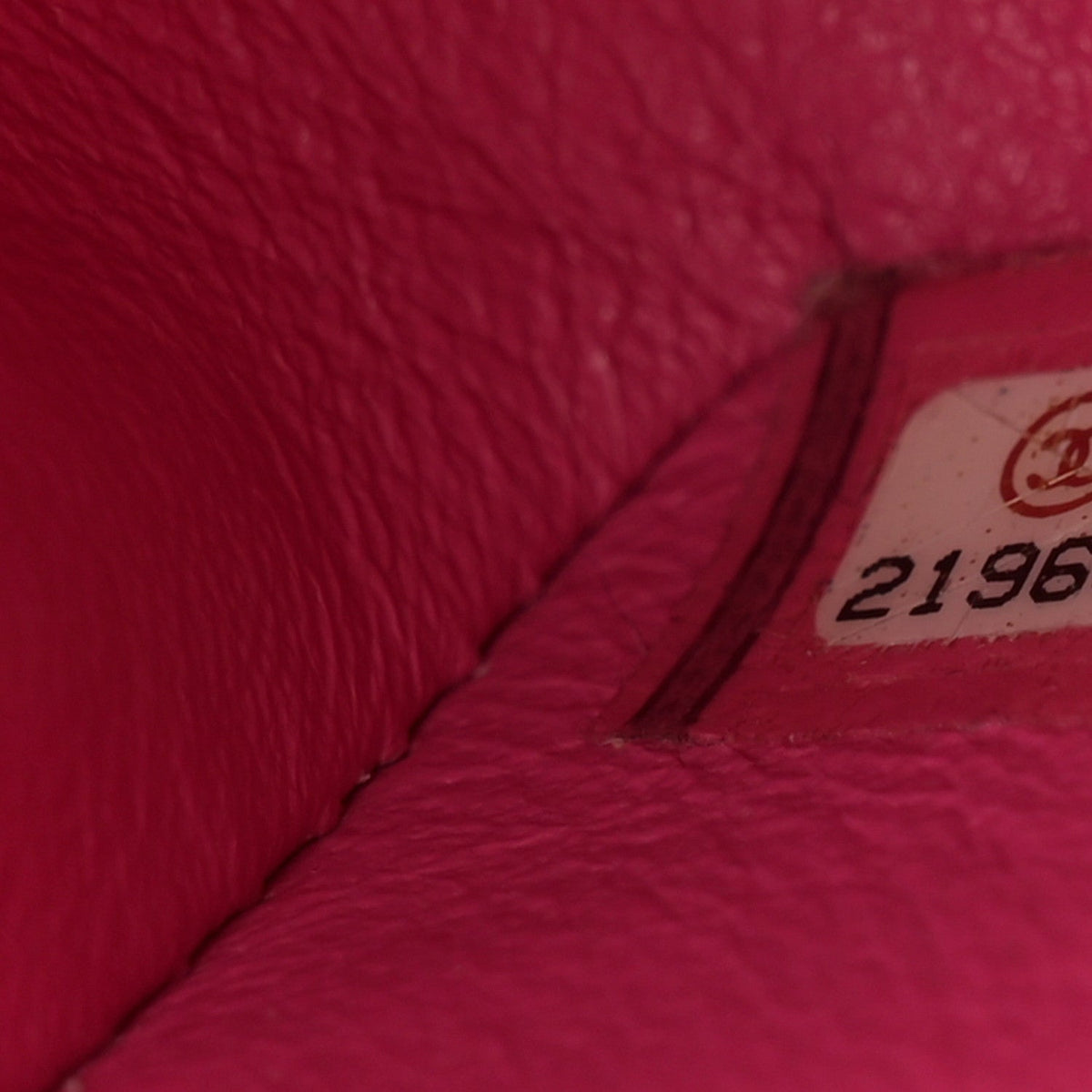 Lambskin Quilted Mini Rectangular Flap Fuchsia