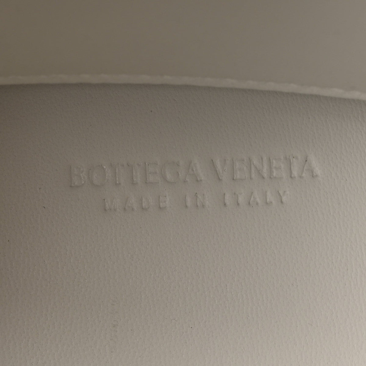 Nappa Intrecciato Small Andiamo Shoulder Bag White
