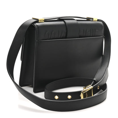 Smooth Calfskin 30 Montaigne Flap Bag Black