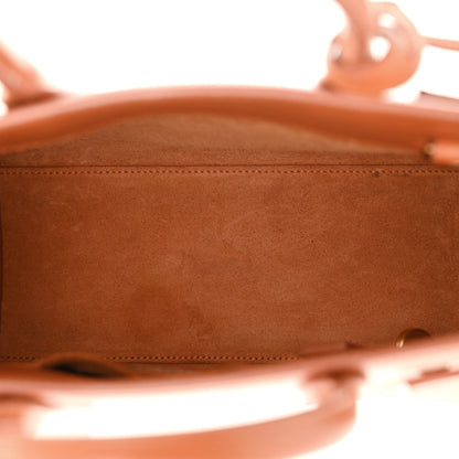 Calfskin Nano Sac De Jour Orange