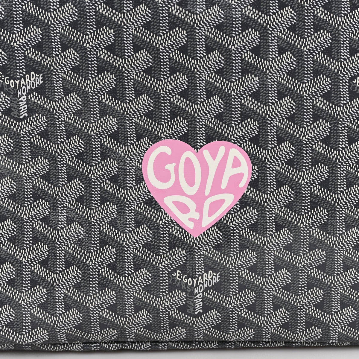 Goyardine Coeur Boheme Hobo Grey