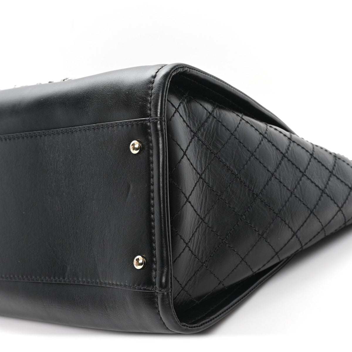 Calfskin Tweed Medium Deauville Tote Black Multicolor