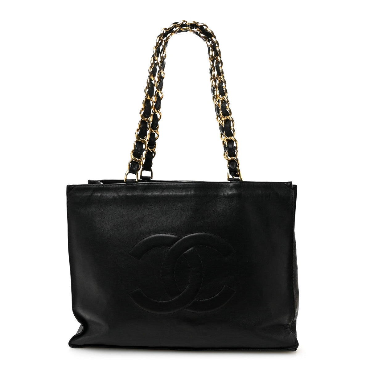 Lambskin CC Tote Black