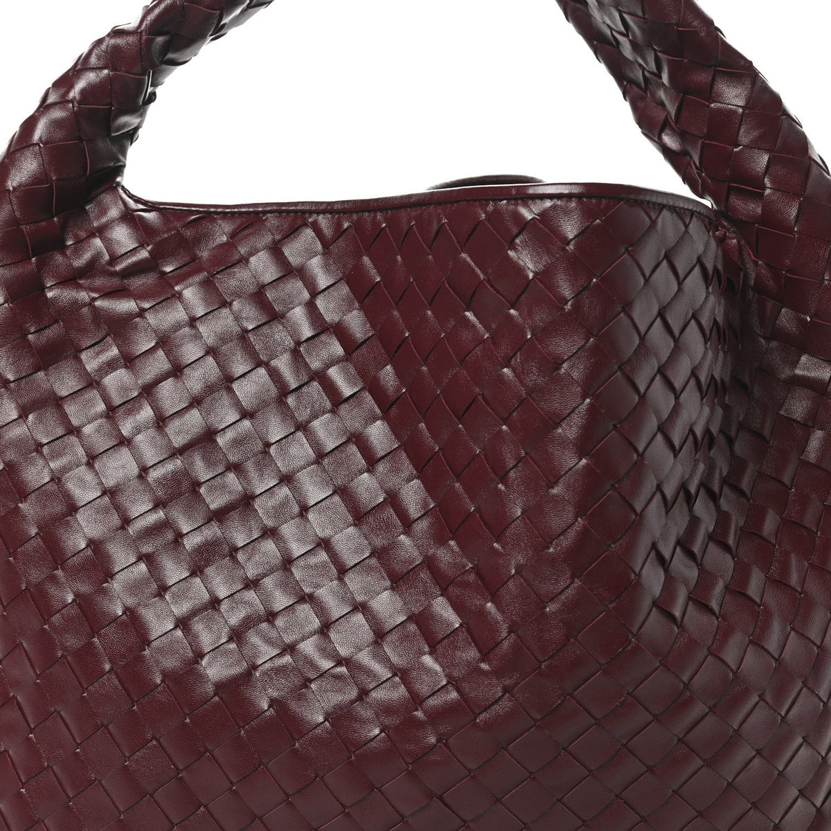 Calfskin Intrecciato Large Hop Barolo