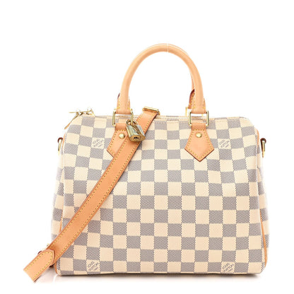 Damier Azur Speedy Bandouliere 25