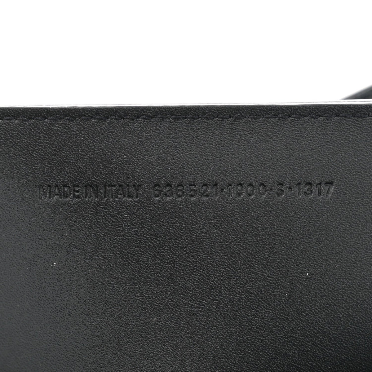 Smooth Calfskin Neo Classic Brass Hardware S City Black