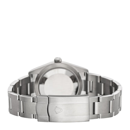 Stainless Steel 34mm Oyster Perpetual Watch Pistachio 124200