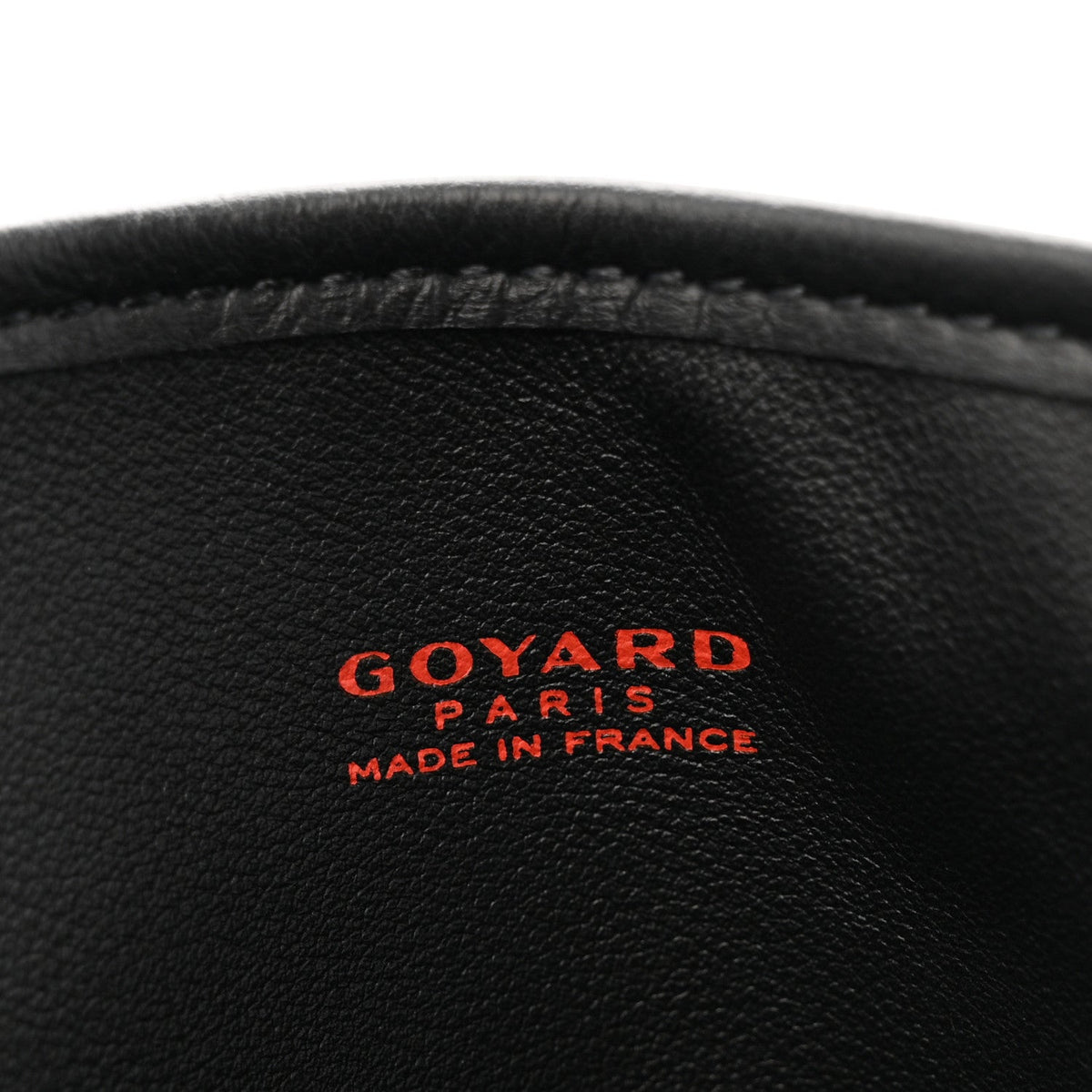Goyardine Reversible Mini Anjou Black