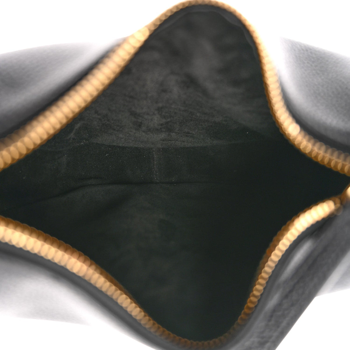 Supple Grained Calfskin Teen Lulu Shoulder Bag Black