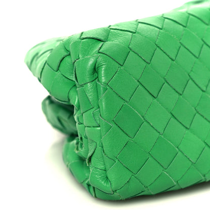 Nappa Intrecciato Teen Pouch Parakeet