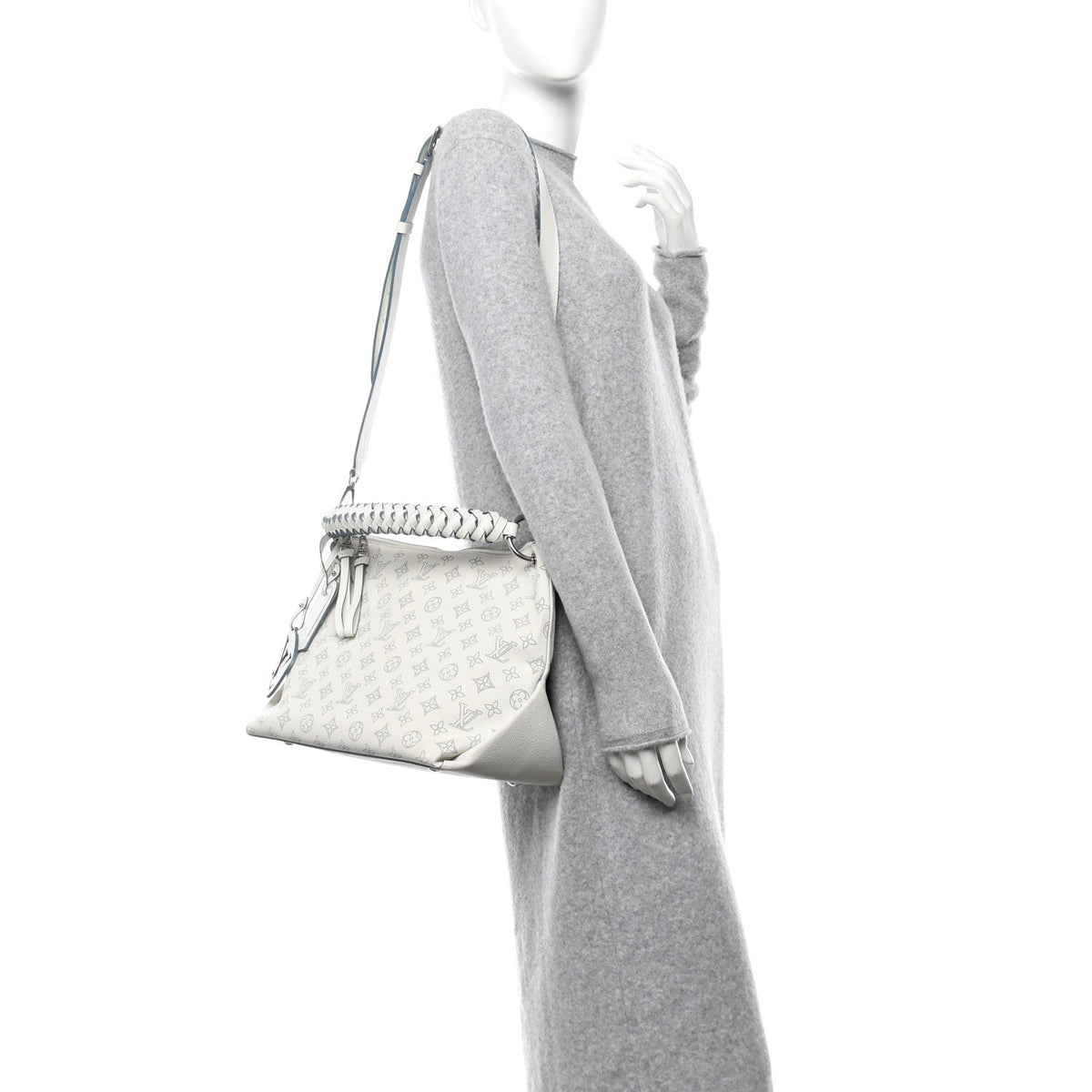 Mahina Beaubourg Hobo MM Snow Orage Blue