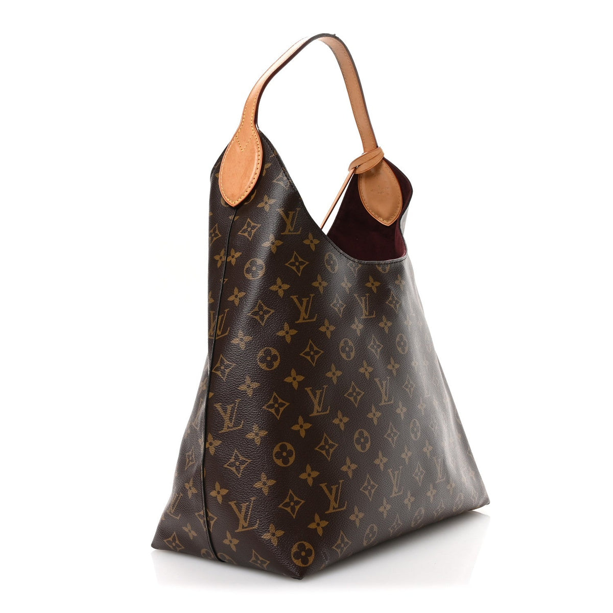 Monogram Flower Hobo Bordeaux