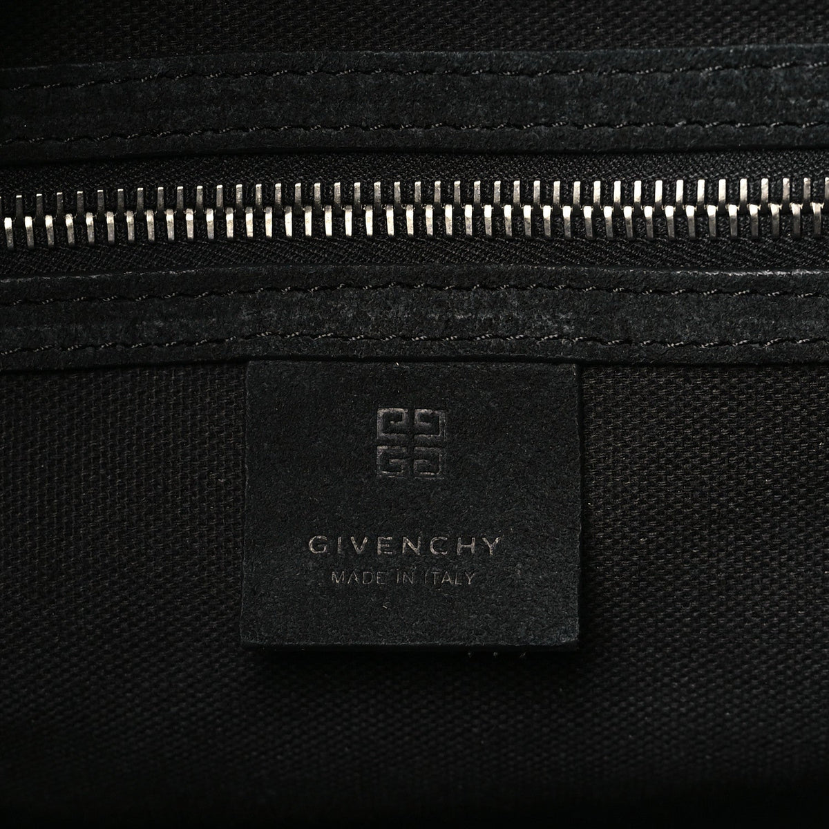 Suede Medium Voyou Bag Black