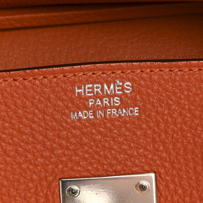 Togo Birkin 35 Orange