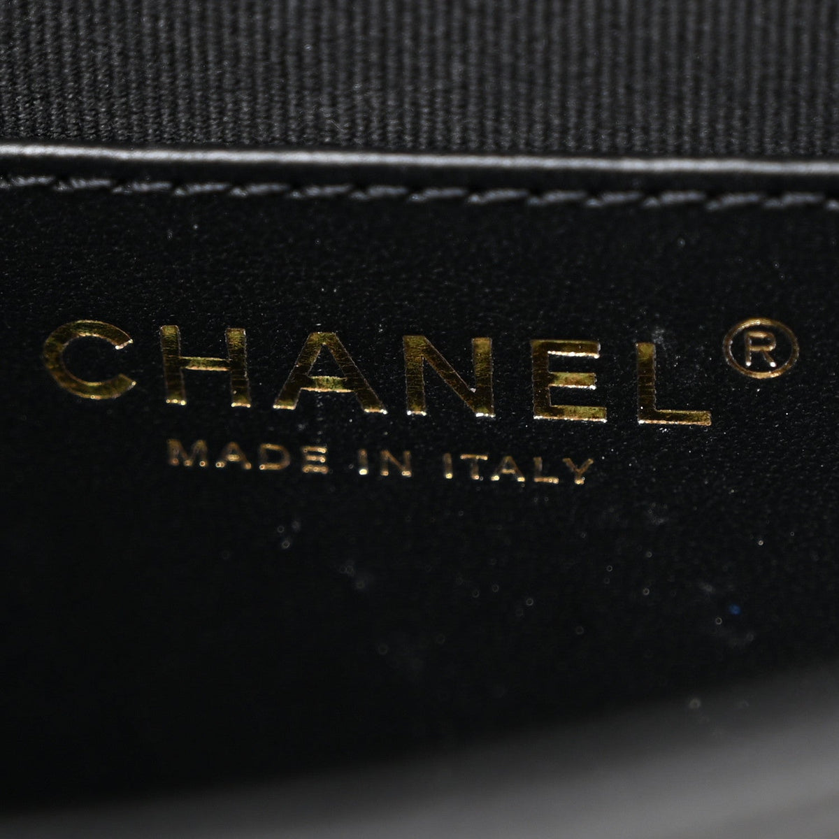 Caviar Quilted Mini Flap Black